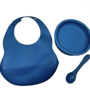 Non Toxic / BPA Free / Silicone Bowl & Bib Sets