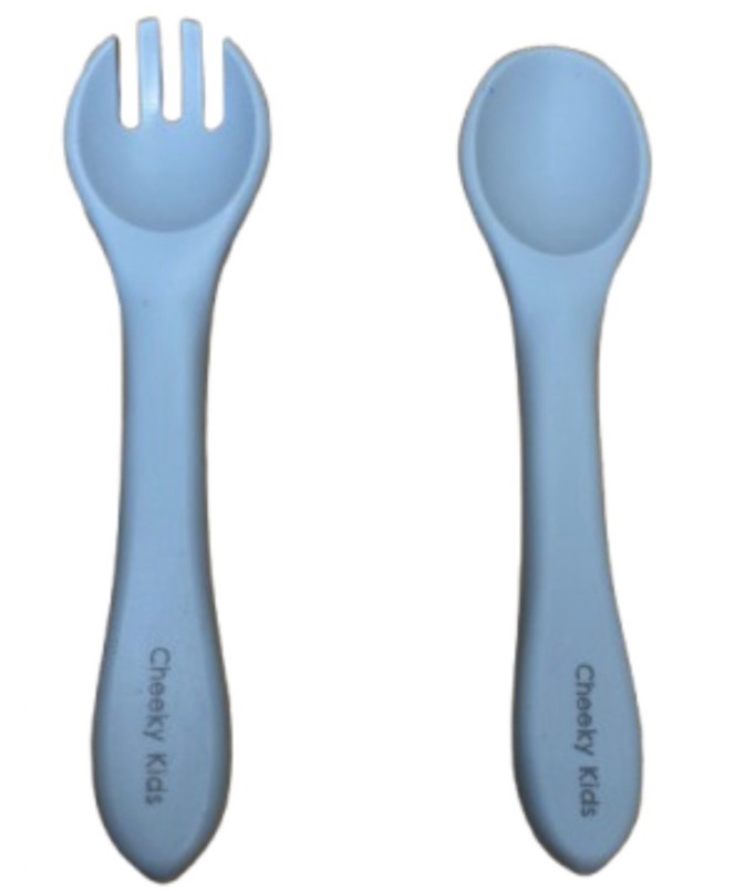 Non Toxic / BPA Free / Silicone Cutlery Sets - Image 2