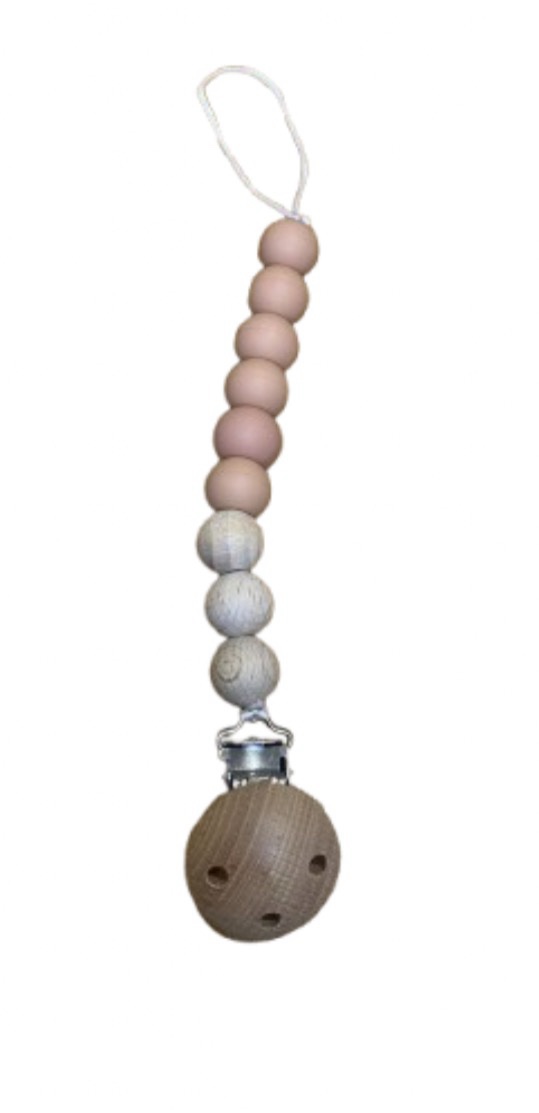 Non Toxic / BPA Free / Silicone & Wooden Dummy Clips - Image 8