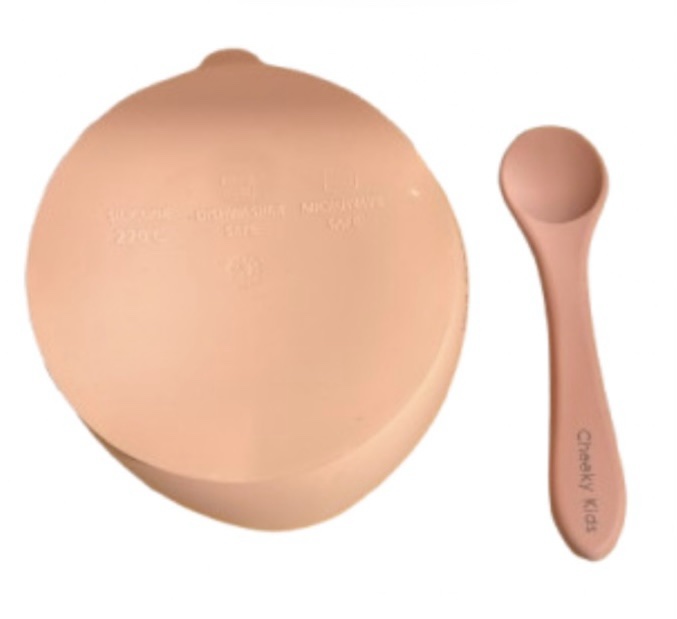 Non Toxic / BPA Free / Silicone / Suction Bowl & Spoon Sets - Image 2