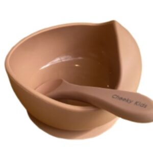 Non Toxic / BPA Free / Silicone / Suction Bowl & Spoon Sets
