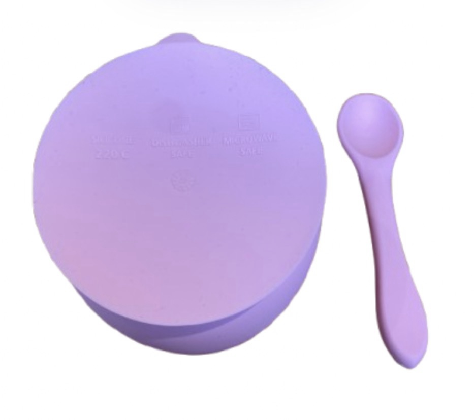 Non Toxic / BPA Free / Silicone / Suction Bowl & Spoon Sets - Image 4